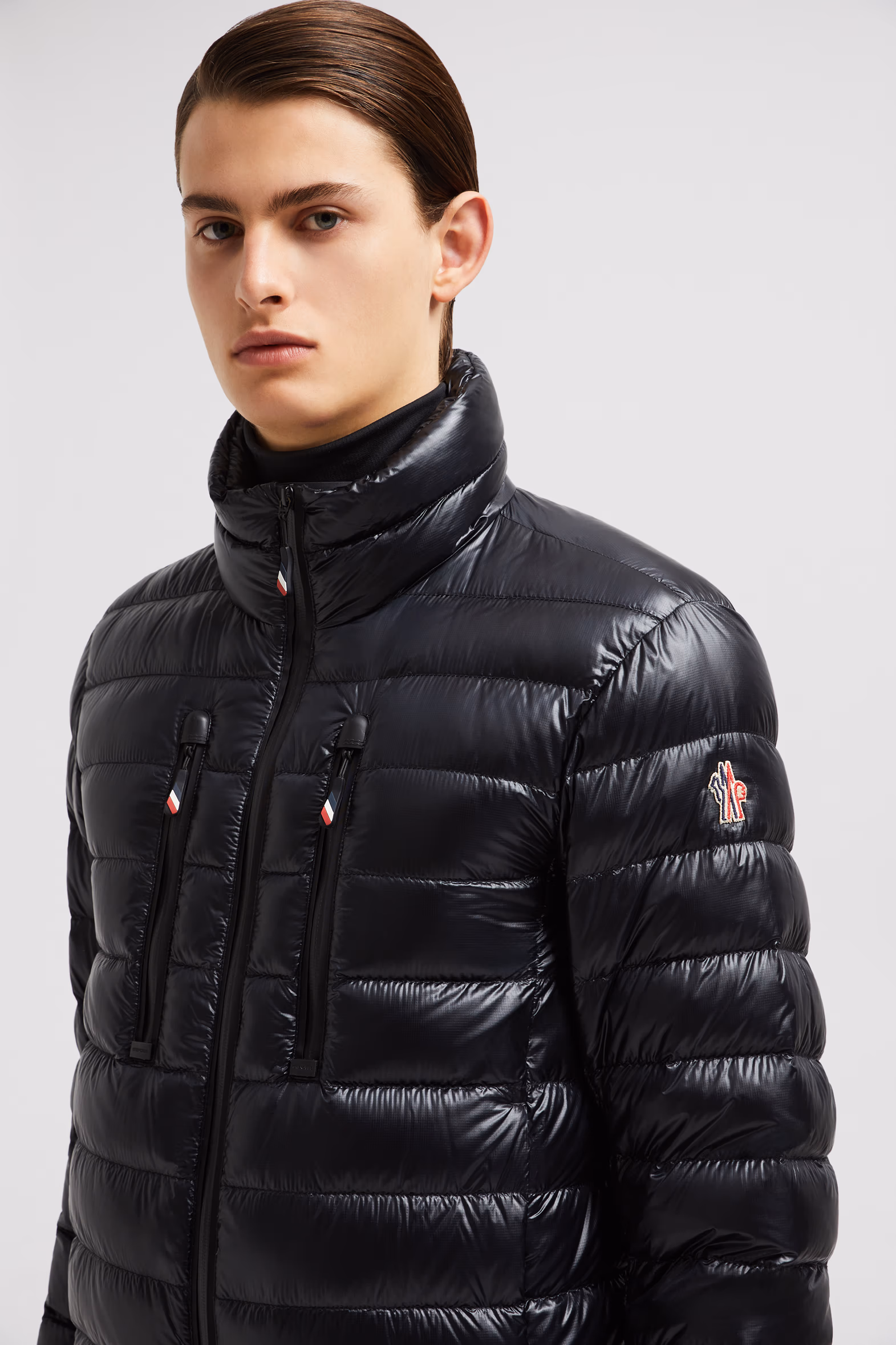 Doudoune courte Hers repliable Hommes Noir Moncler 4